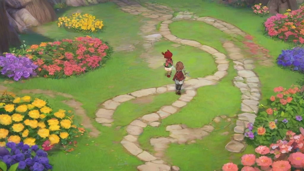 How to Get on the Main Characters Flower Path